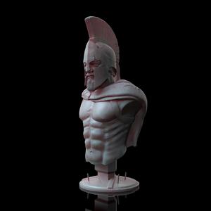 Leonidas bust (Battle version)