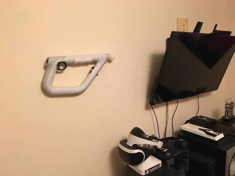 PSVR Aim controller wall mount