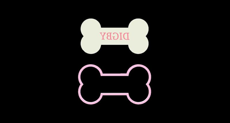 Customizable Dog Biscuit cutter/embosser