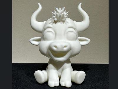 Cute bull