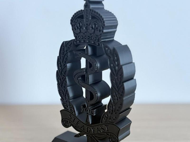 Royal Army Medical Services Capbadge Model