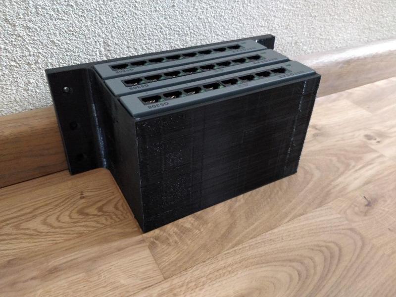 Netgear gs308 switch triple wall mount