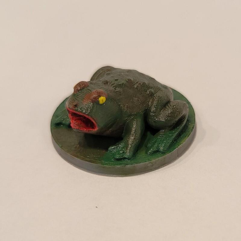 Frog or Toad TTRPG Mini