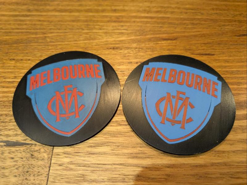 Melbourne Football Club Coaster (no AMS needed)
