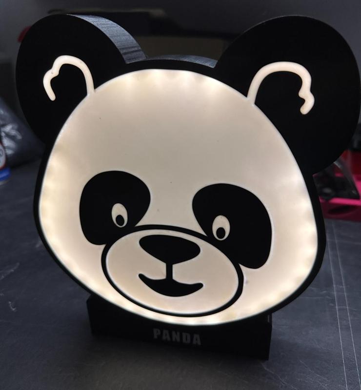 Panda LED-Lightbox