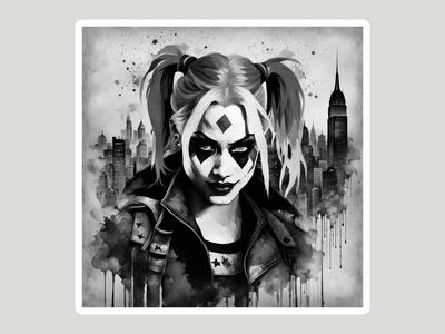 Harley Quinn Hueforge Wall Art