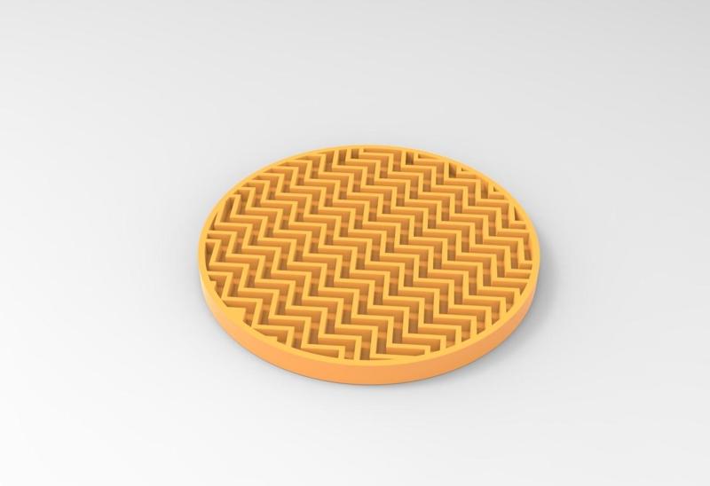 "Cup-Saver Marvel: 3D Printed Coaster Creation