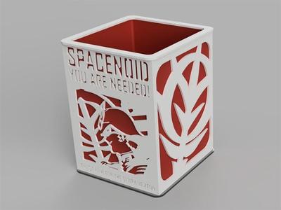 Spacenoid Pencil Holder