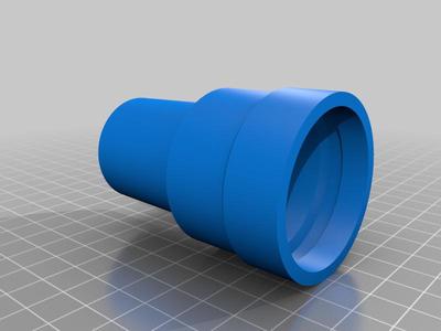 Rockler Flexiport swiveling hose adapter for Bosch Power tools