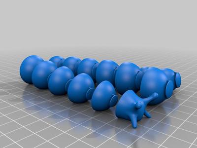 Friendly Articulated Slug (in parts)