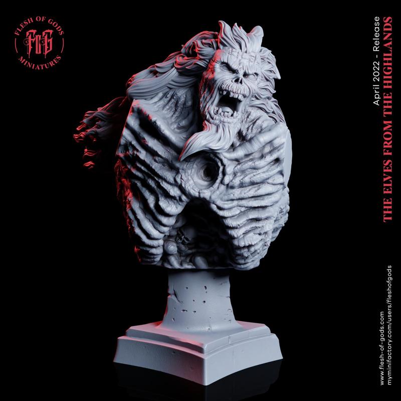 Mountain Yeti - Bust