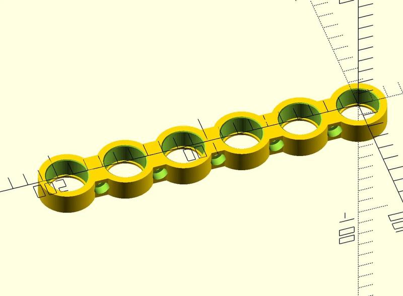 Abstandhalter DN20 Edelstahl-Wellrohr (Solar)   
