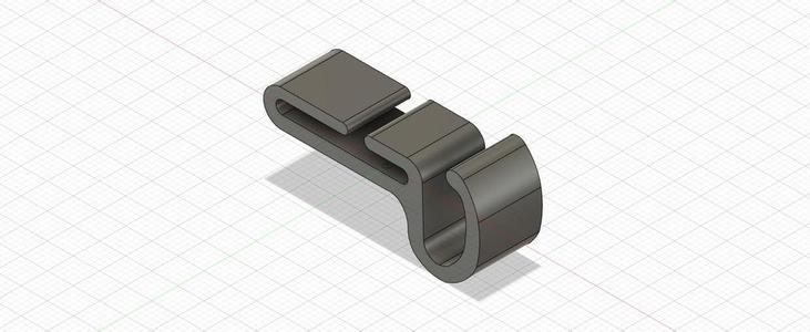 Hard Hat Light Clip