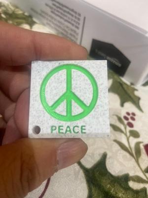 Keychain Peace