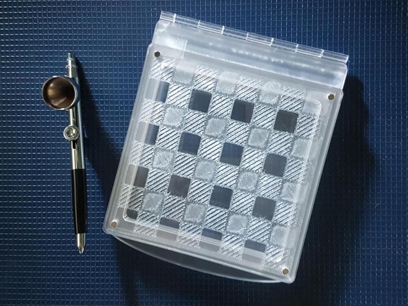 Cookie Art Stencil, Buffalo Plaid