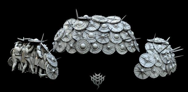 Shield wall (1of 2)
