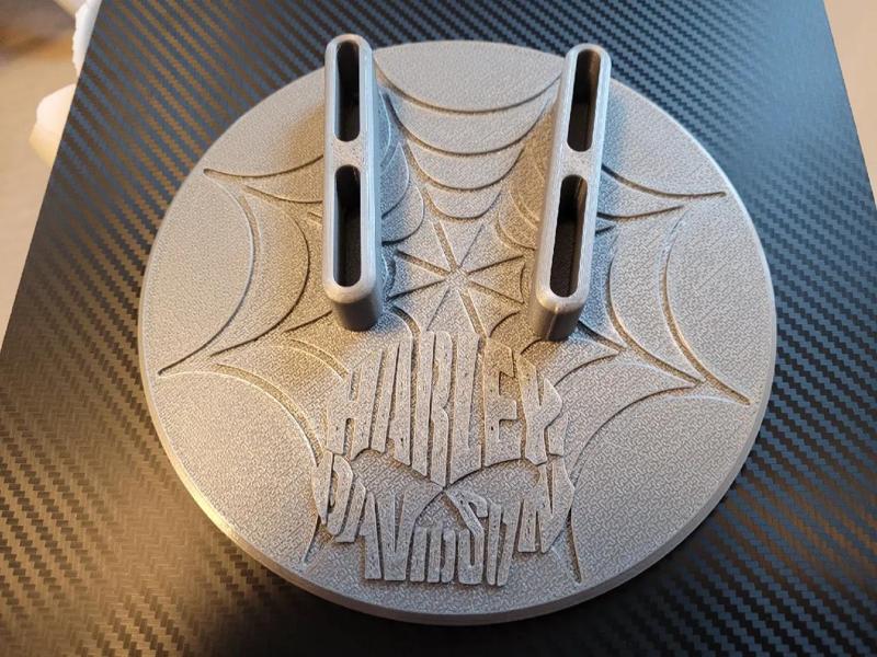 Willie G Harley Davidson Jiffy stand coaster , blank and a couple others   