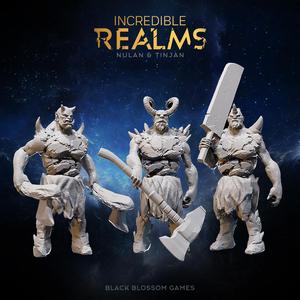 IR01M024 Giants Monsters :: Incredible Realms Nulan & Tinjan