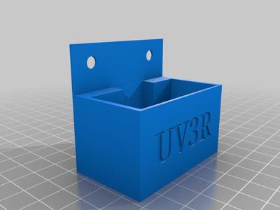 Baofeng UV3R Wall Mount / Radio Holder