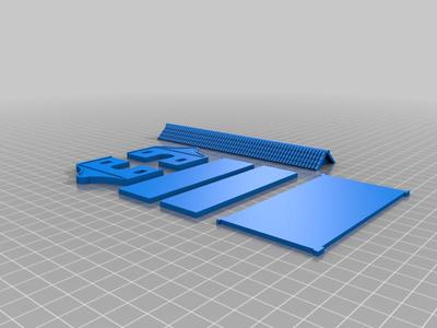 Remixed to fit on Ender 3 Bed