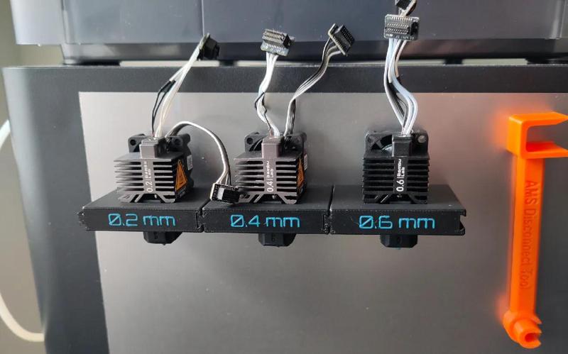 Bambu Lab hotend magnetic modular tray   