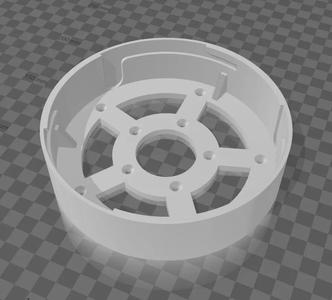 Ceiling Rose Canopy Abzweig-Baldachin Big/Groß   