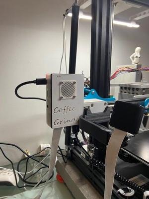 Pi 3b case mounted on X cover.