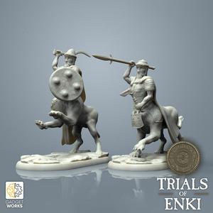 Urmahlullu Lion Centaurs - 2 figure set