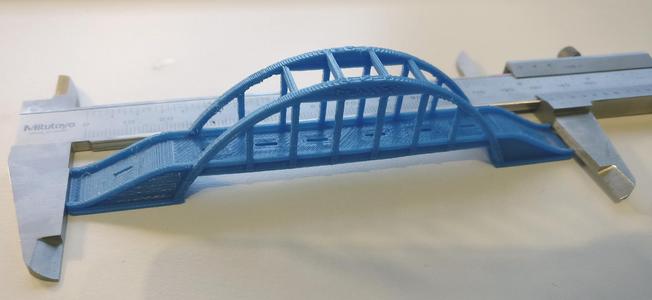 "Bruggetje" - Bridging & Overhang test