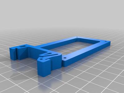 Odroid U3 DIN rail (screw holes) side mounted
