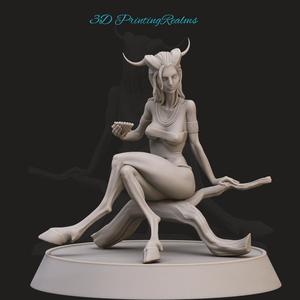 Faun Girl Sitting
