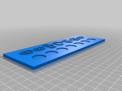 Penny tray for 7th anniversary