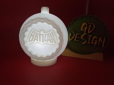 Batman CHRISTMAS ORNAMENT LIGHT