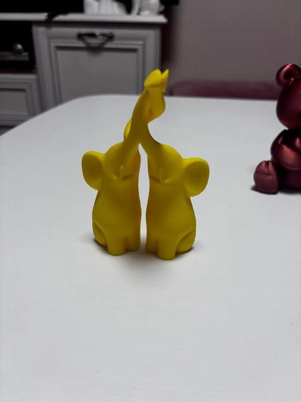 Cute elephants decoration   