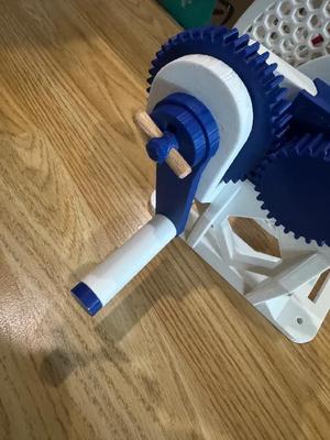 Modified CrankShaft to prevent handle from falling off   