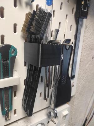 3D printer tool holder skadis panel   
