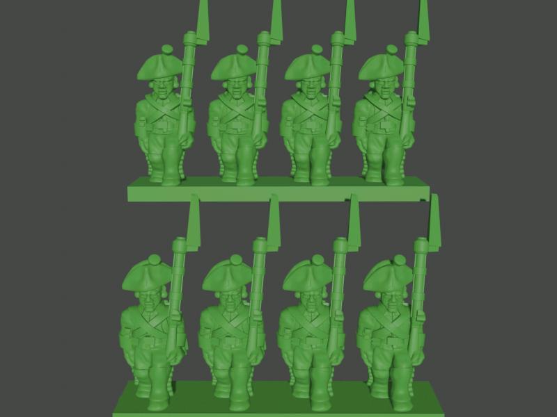 Europe Asunder Kitbashed 6mm Russian Musketeer (1790s) NAP-RU-1