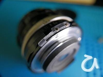 Nikkor H Auto 28mm F3.5 Ai化改造部品