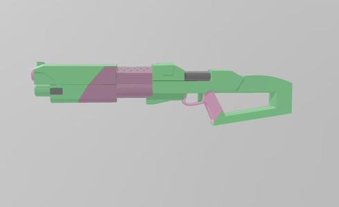  Rebecca's Shotgun From Cyberpunk Edgerunners
