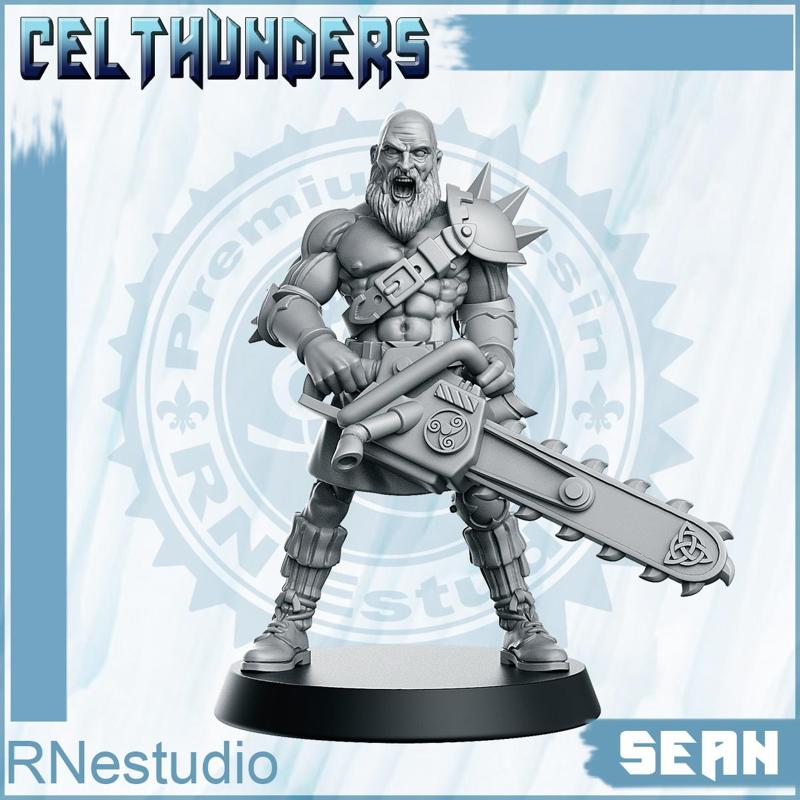 Sean Star Player Celthunders Fantasy Football 32mm