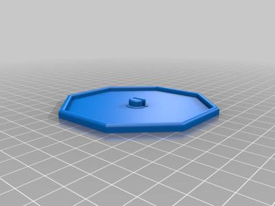 Tray Center Hole