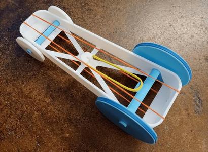Rubber Band Car