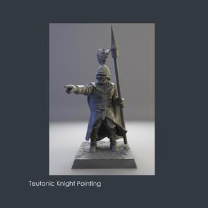 TEUTONIC KNIGHT POINTING