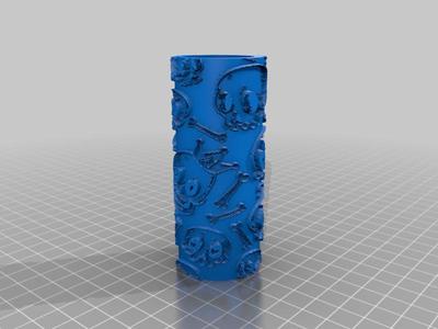 Texture Roller - Cute Skulls