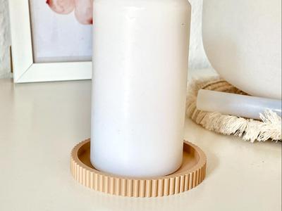 Modern Candle Coaster – max 90mm Inner Diameter
