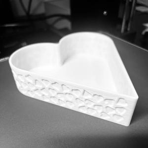 Valentines Heart Box with Heart Indents   