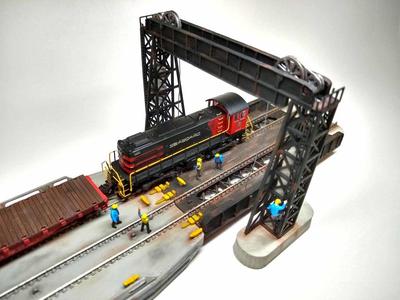 N Scale Railcar Float Apron/Slip