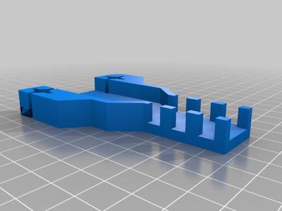 MAGICIAN X HEATING BED CABLE SUPPORT BRACKET