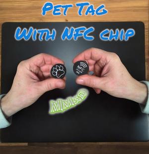 Pet Tag + NFC Chip