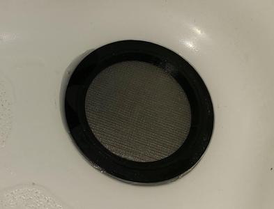 Winnebago Boldt BL mesh shower drain